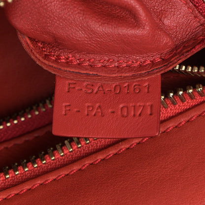 Celine Smooth Calfskin Mini Luggage Red 7 of 21