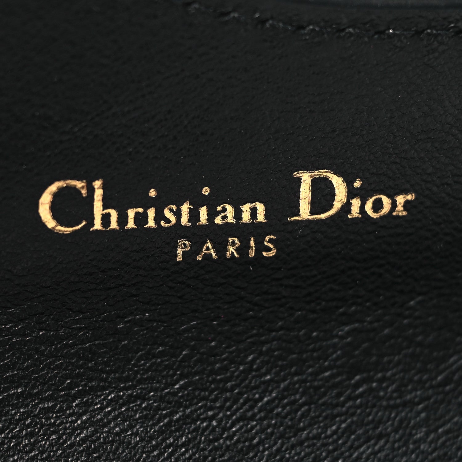 Christian Dior Patent Calfskin Saddle Card Holder Black 6 of 10