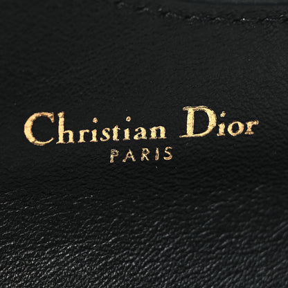 Christian Dior Patent Calfskin Saddle Card Holder Black 6 of 10