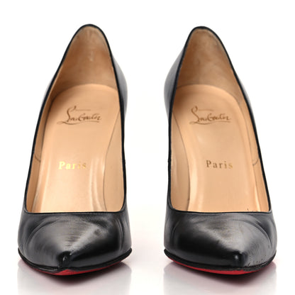 Christian Louboutin Kid Decollete 554 100 Pumps 38 Black 3 of 8