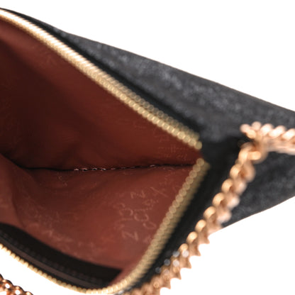 Stella McCartney Shaggy Deer Falabella Clutch Black 7 of 10