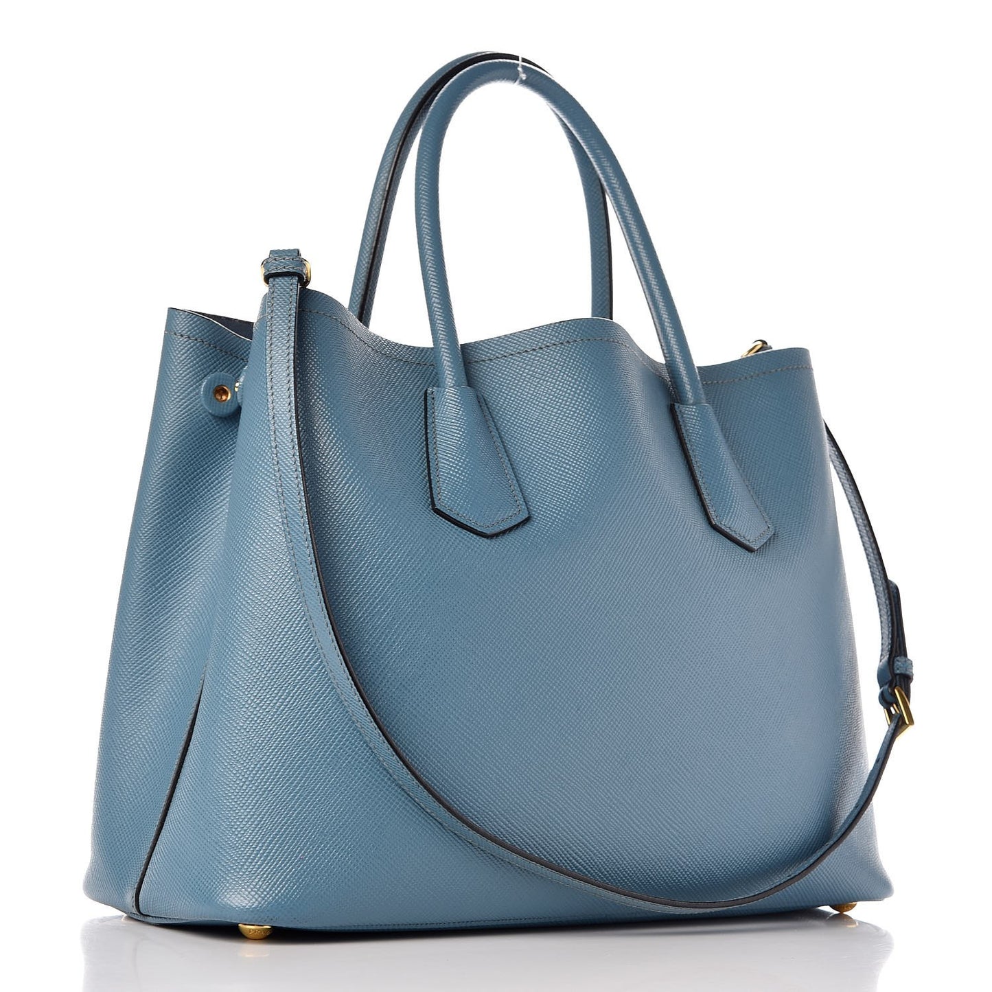 Saffiano Cuir Small Double Bag Aviazione