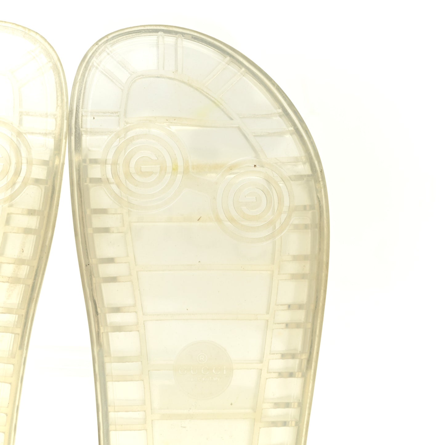 Rubber Mens Pursuit Slide Sandals 8 Transparent