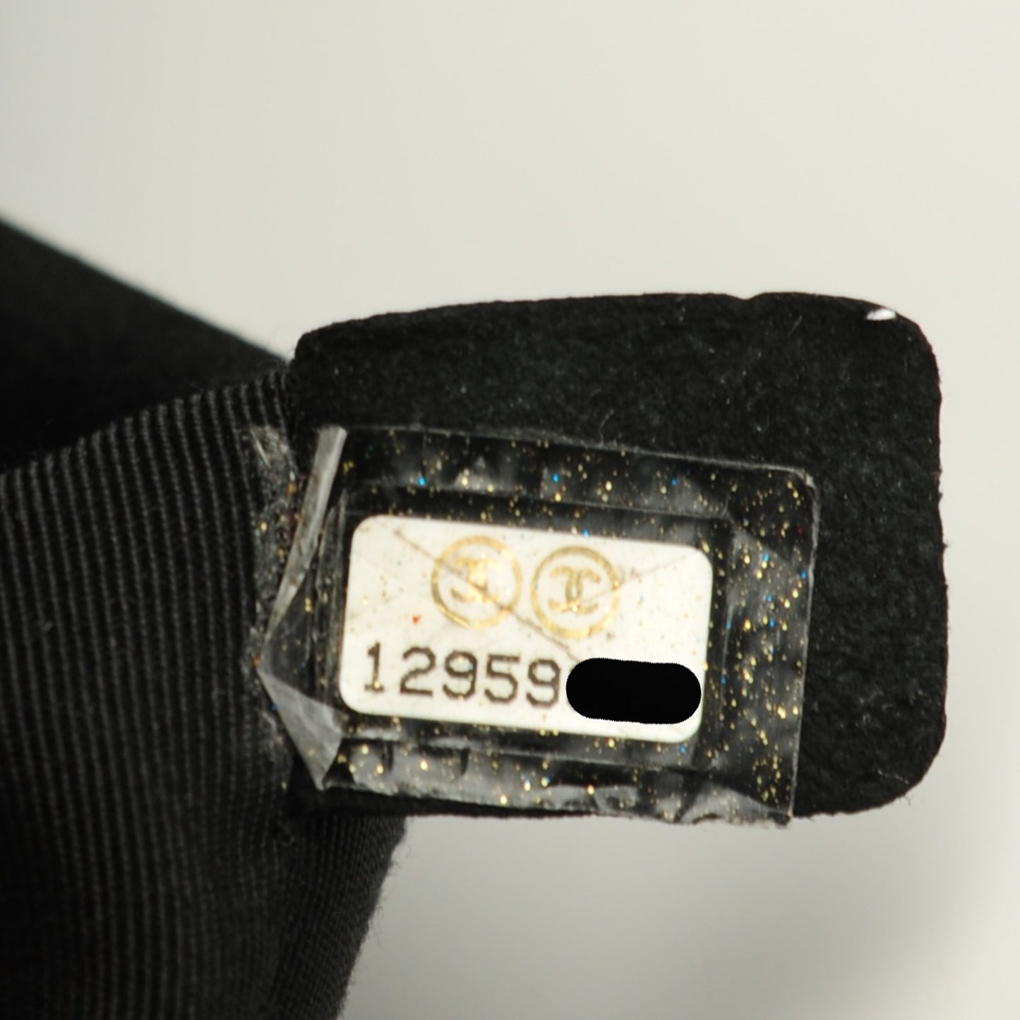 Calfskin Cerf Executive Shopper Tote Black