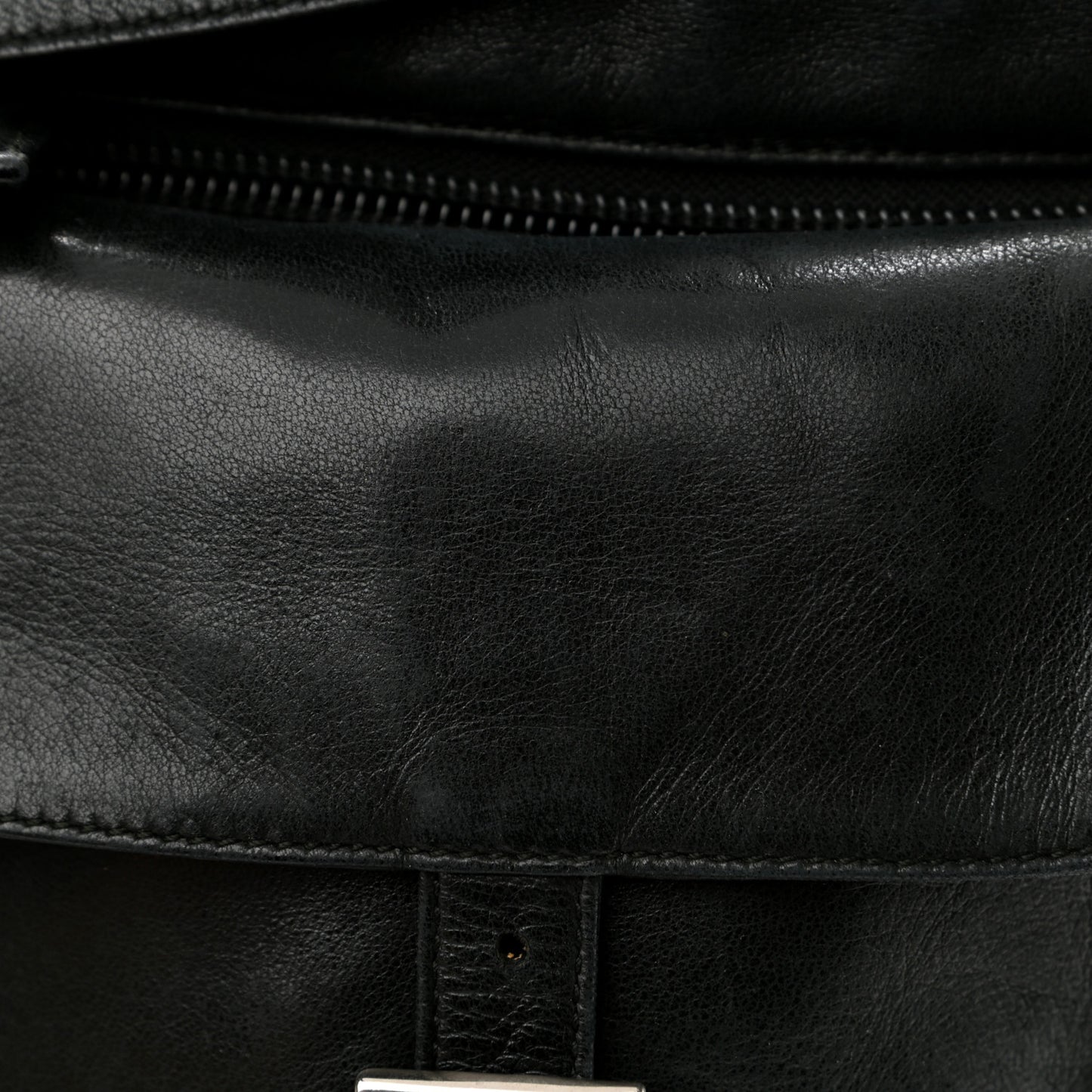 Calfskin Backpack Black