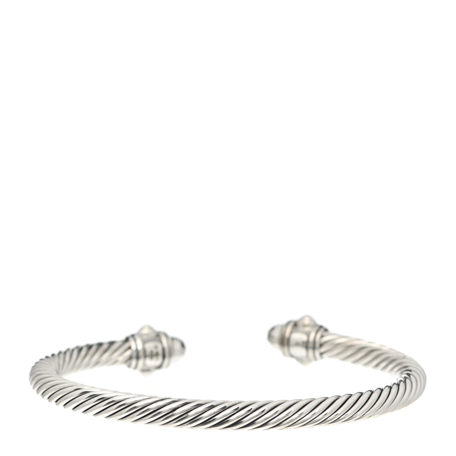 David Yurman Sterling Silver 5mm Renaissance Bracelet 3 of 4