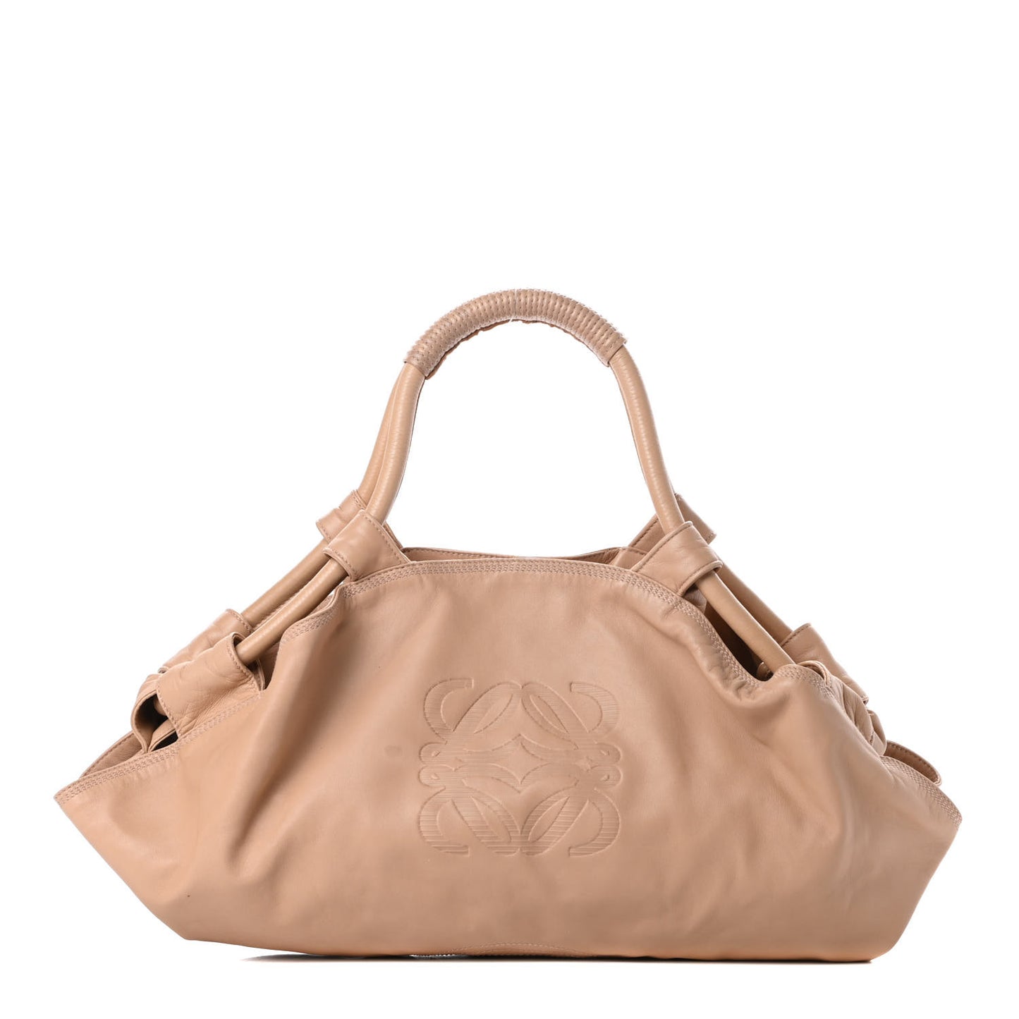 Nappa Aire Shoulder Bag Beige