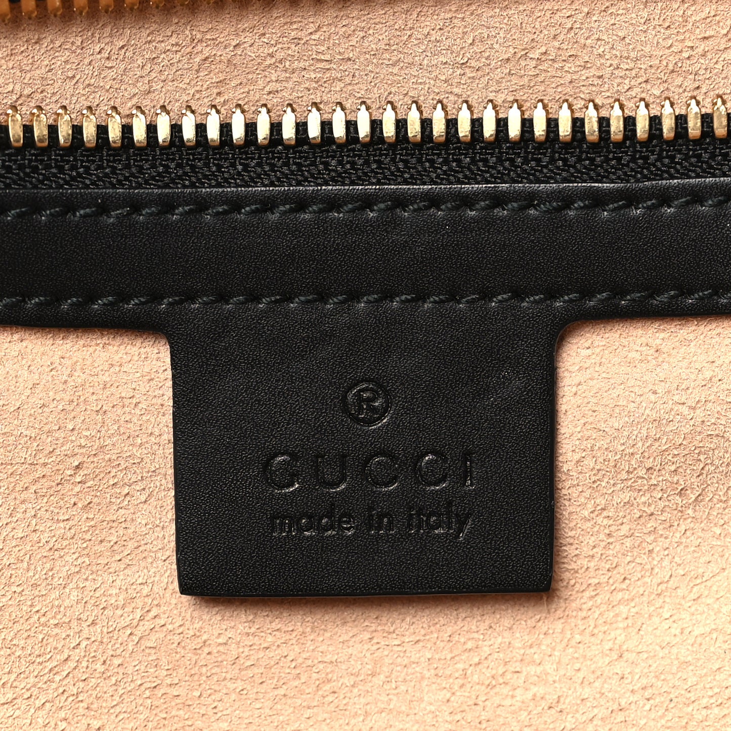 GG Supreme Monogram Bees Print Small Day Backpack Beige Oro Black