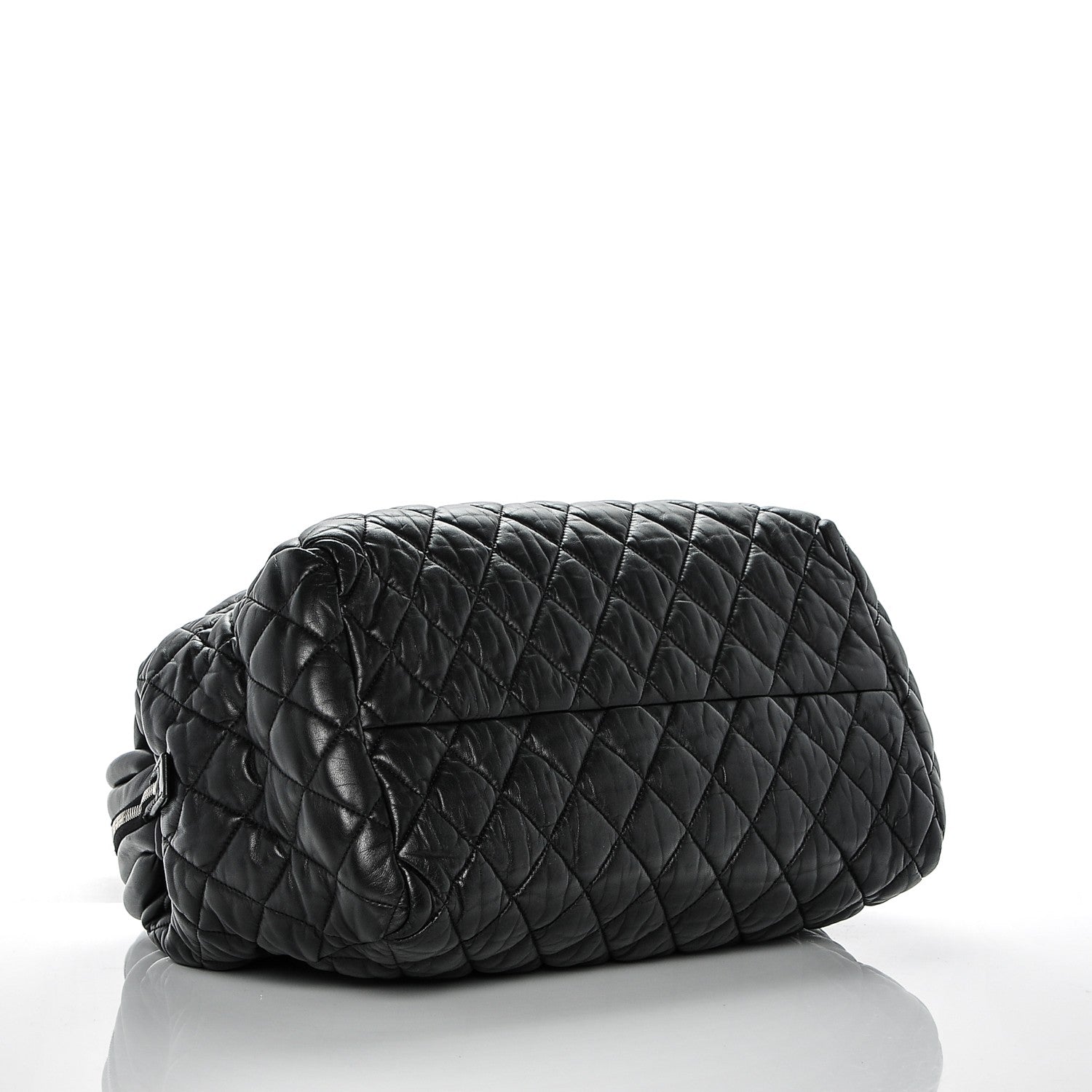 Chanel Lambskin Coco Cocoon Bowler Black 4 of 7