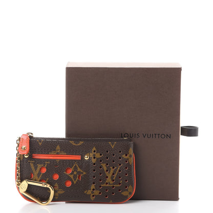 Louis Vuitton Monogram Perforated Key Pouch Orange 8 of 8