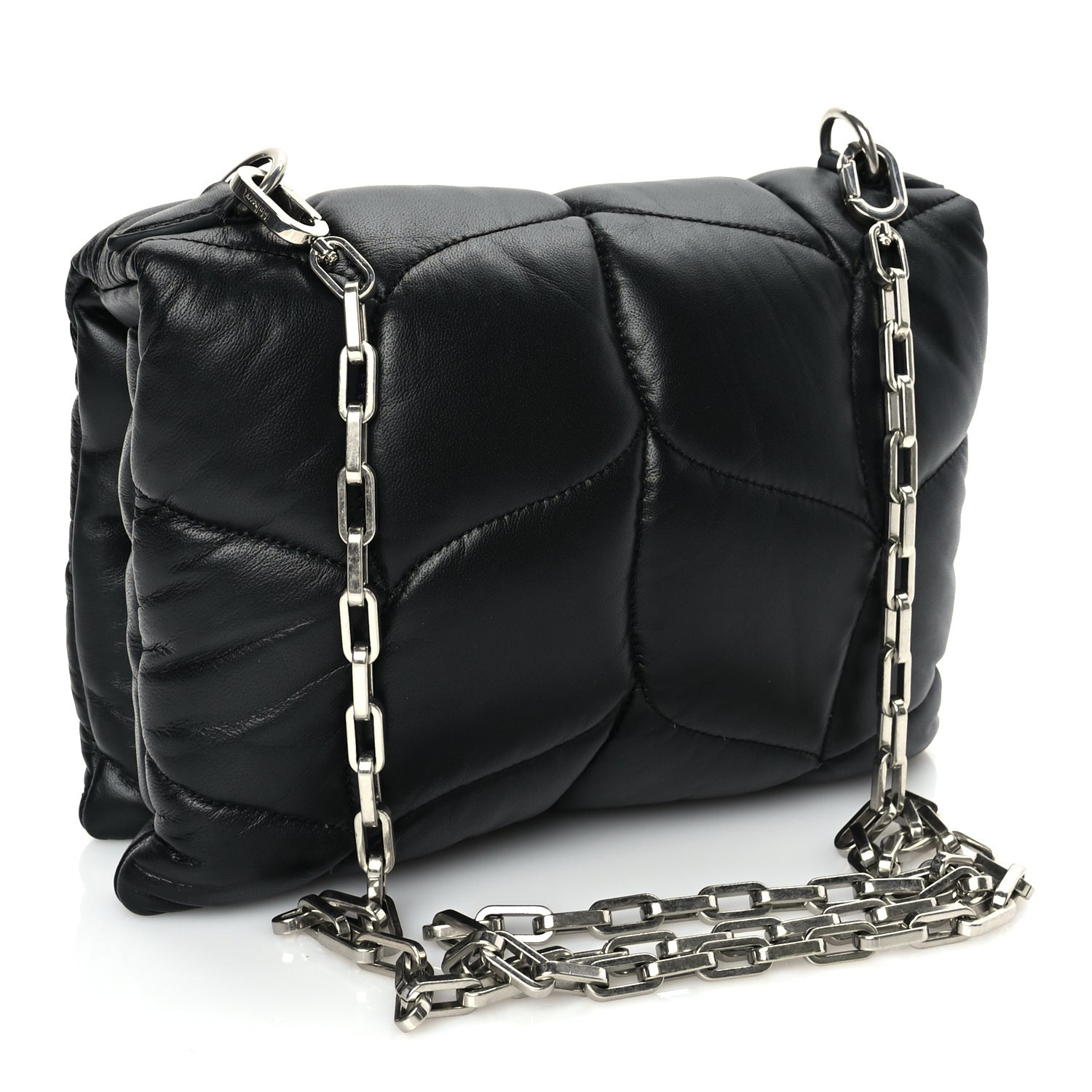 Mulberry Nappa Pillow Quilted Little Softie Bag Black 2 of 6