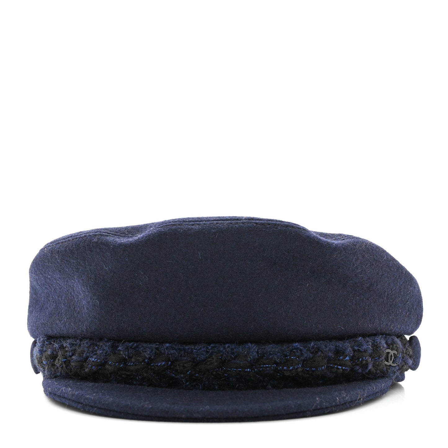Wool Paris Hamburg Sailor Cap Hat M Navy