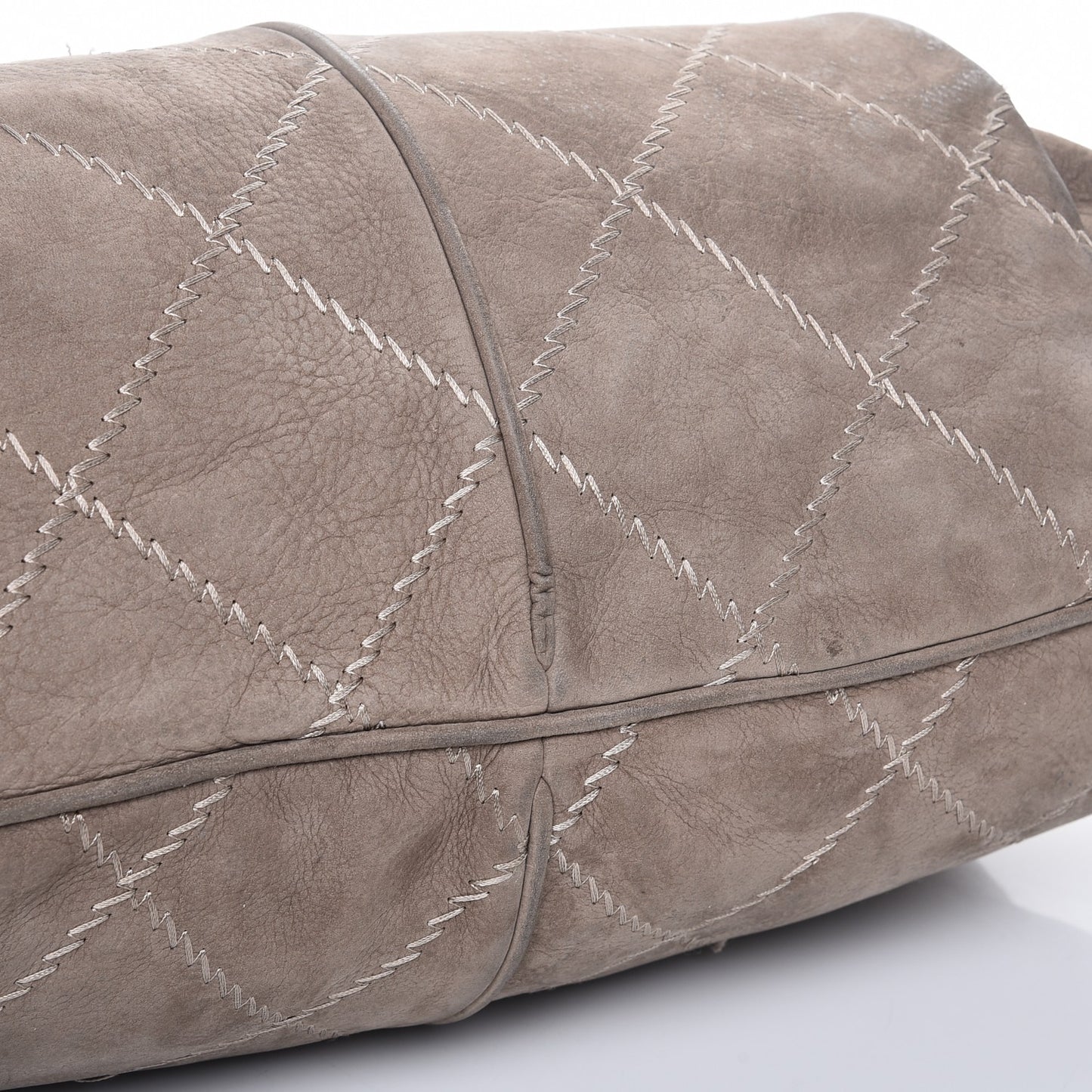 Suede Darjeeling Hobo Light Grey