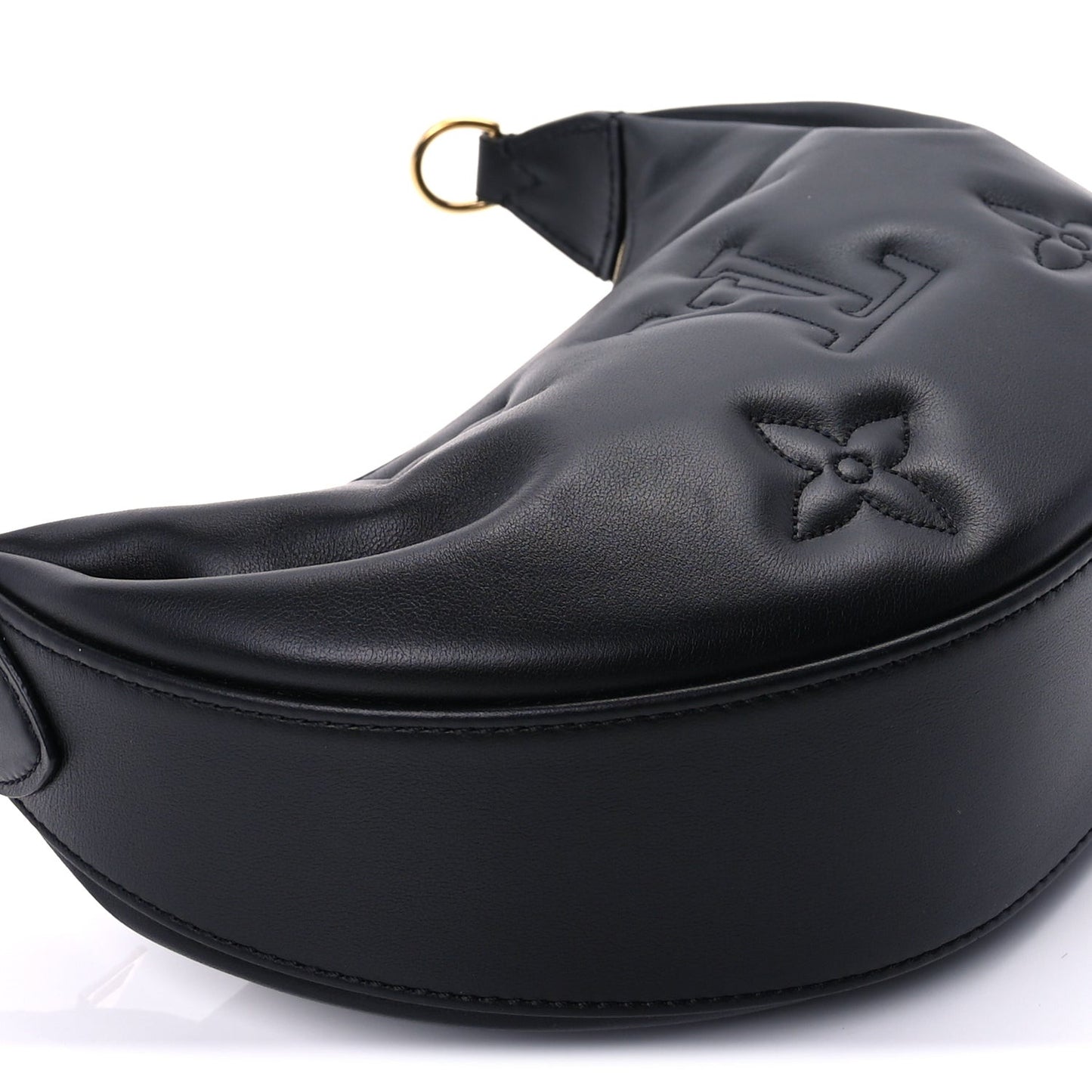 Calfskin Bubblegram Over The Moon Black