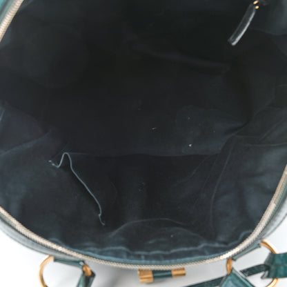 Saint Laurent Patent Oversized Muse Green 5 of 13