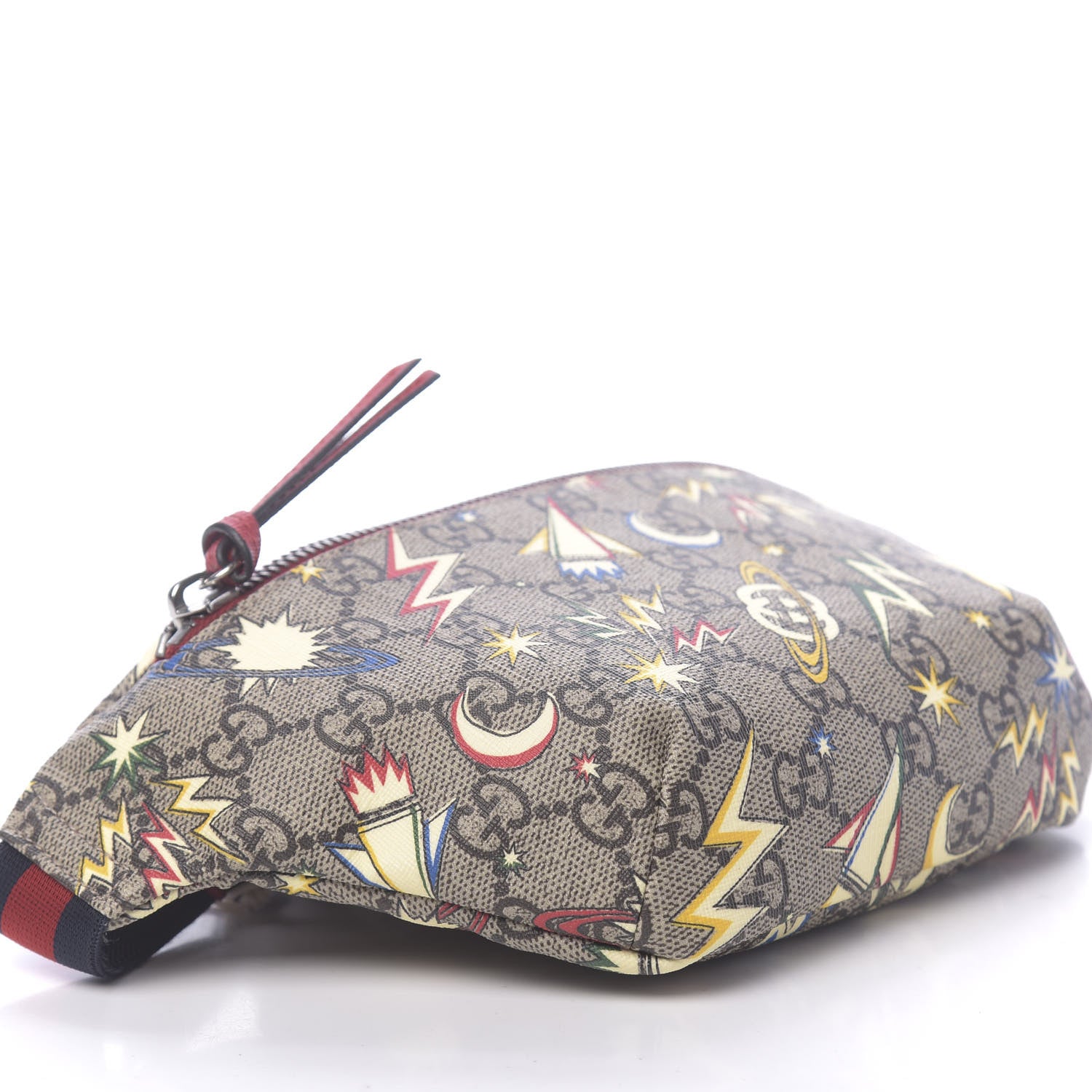 Gucci GG Supreme Monogram Childrens Space Print Belt Bag Multicolor 8 of 11