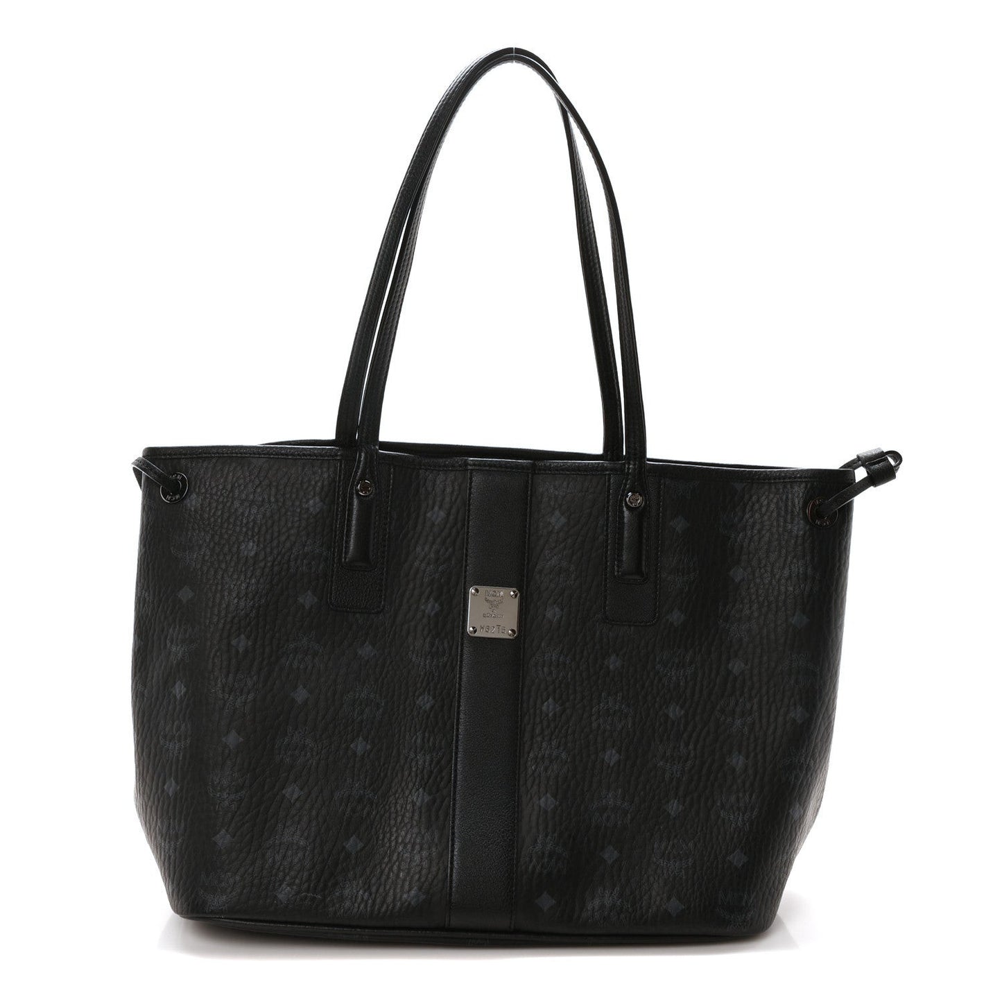 Visetos Large Liz Reversible Shopper Tote Black