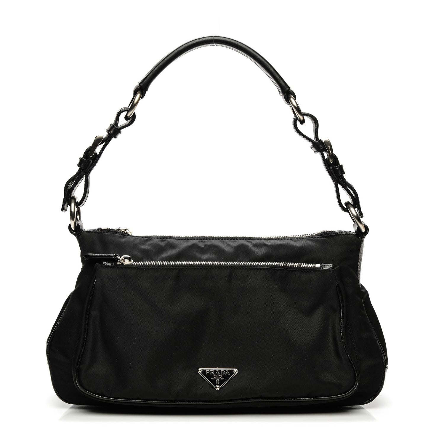 Tessuto Nylon Hobo Nero Black