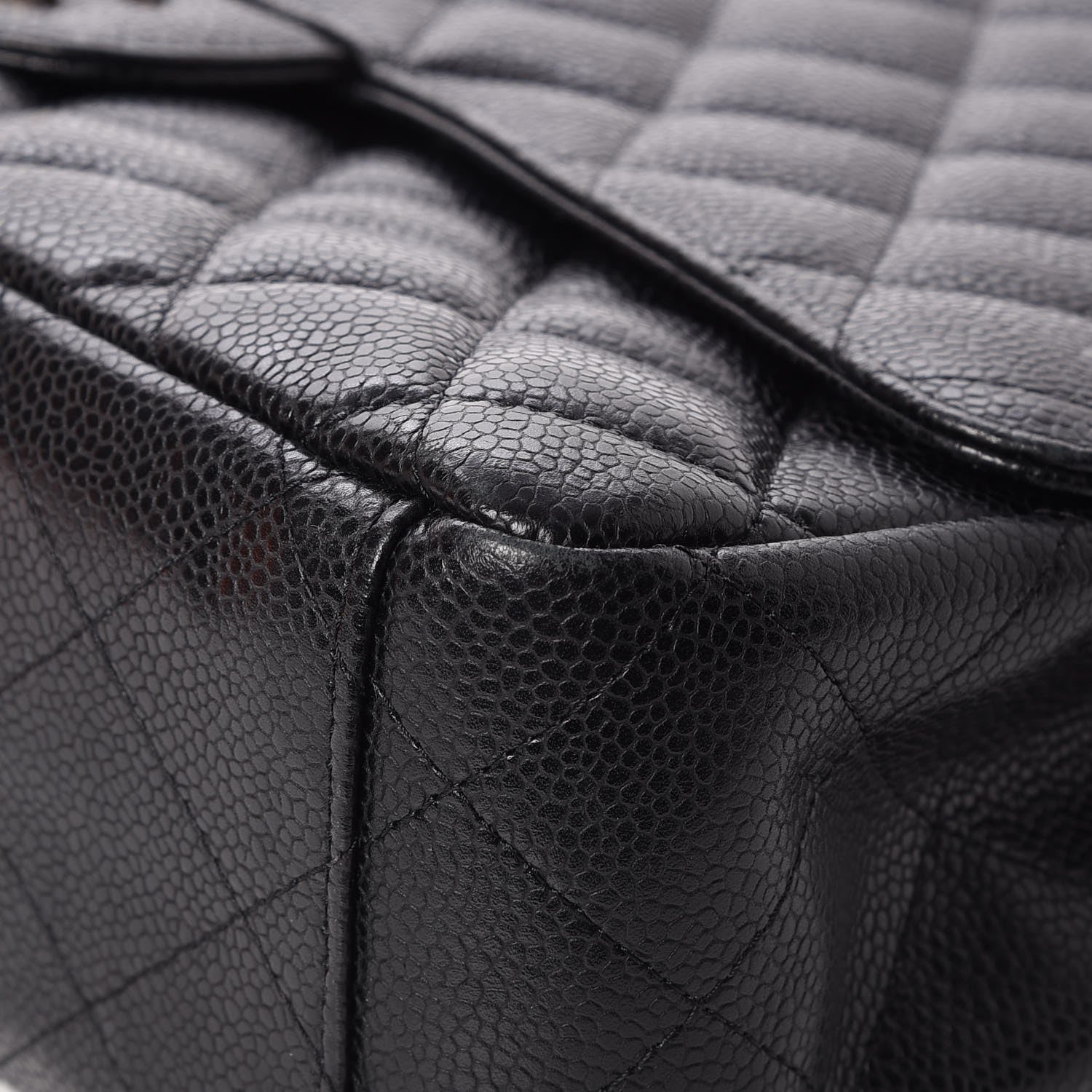 Chanel Caviar Quilted Maxi Single Flap Black 13 of 13