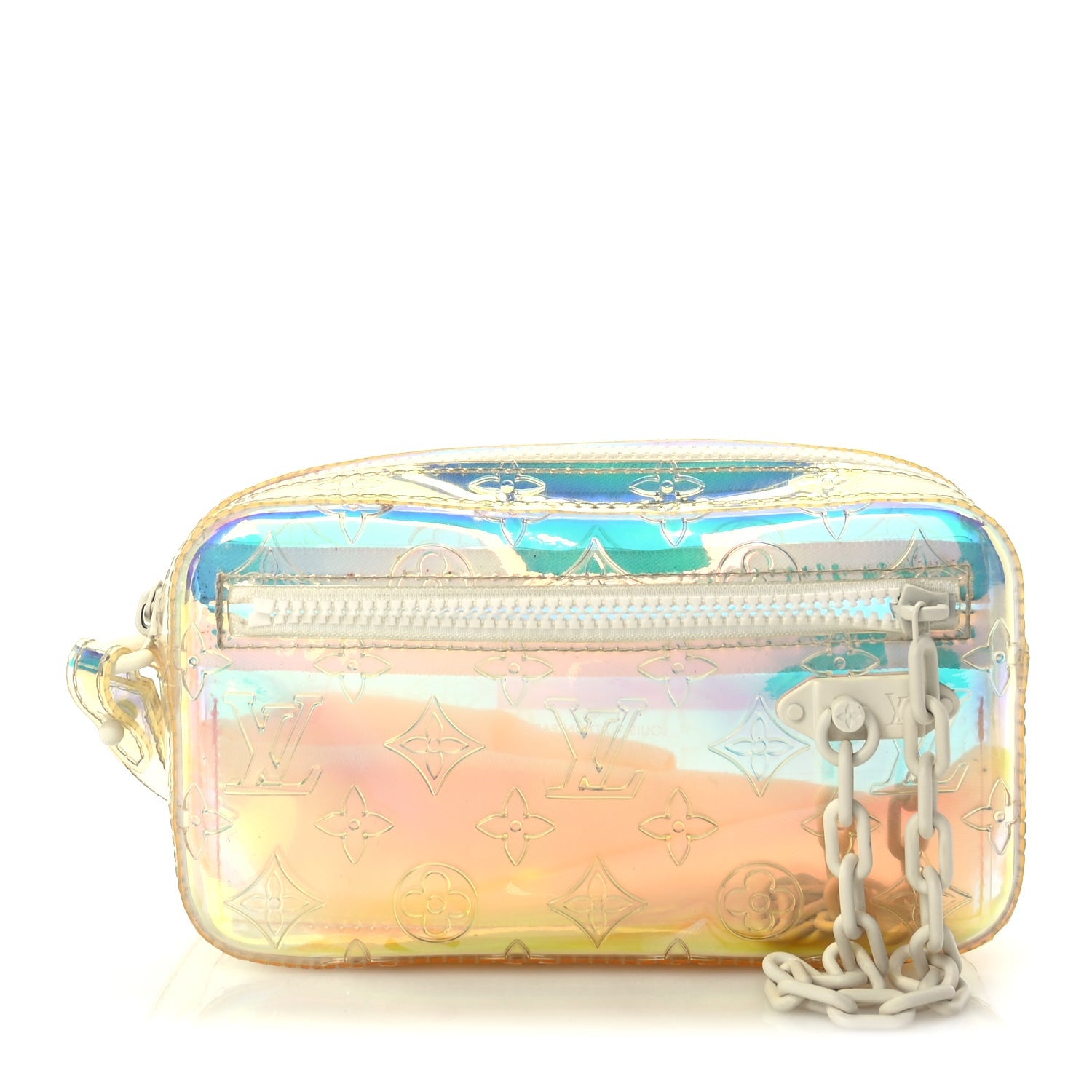 Louis Vuitton PVC Monogram Pochette Volga  Iridescent Prism 1 of 8