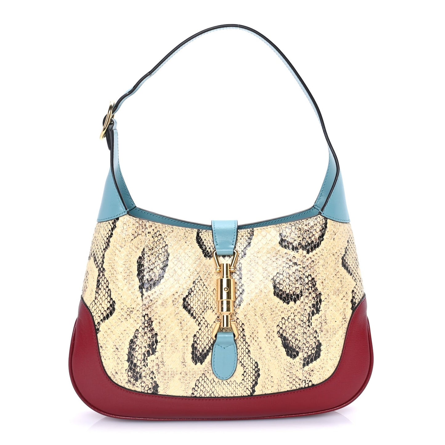 Snakeskin Calfskin Small Jackie 1961 Hobo  Multicolor