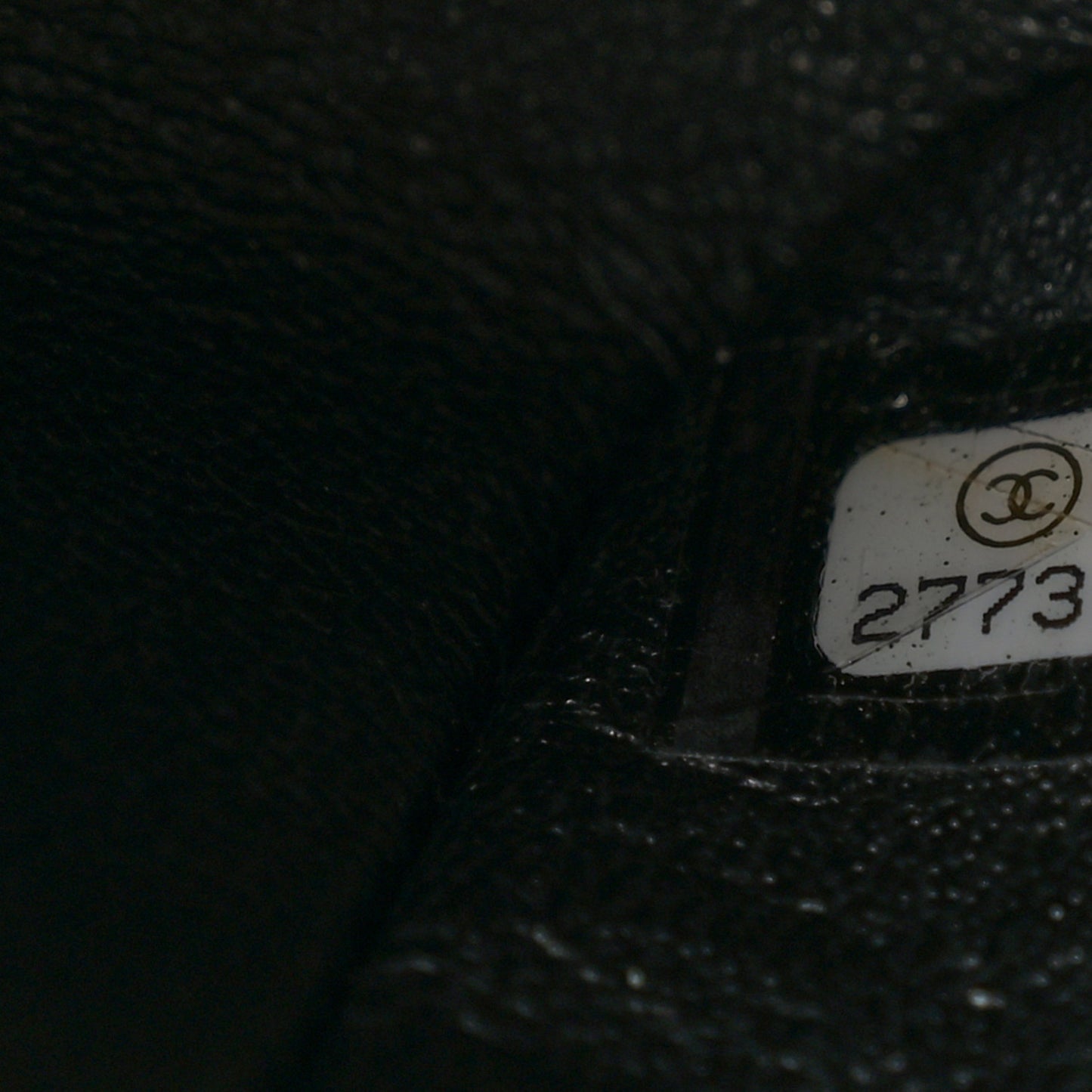 Lambskin Quilted Mini Rectangular Flap Black