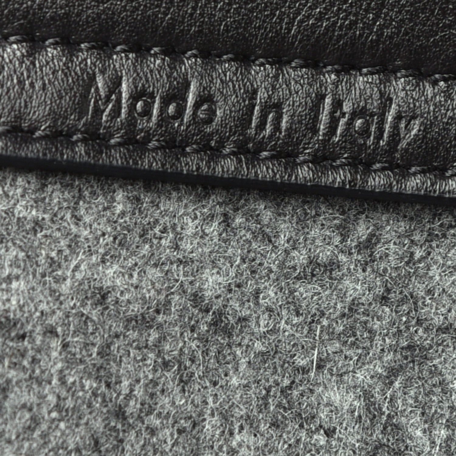 Celine Felt Medium Phantom Luggage Pearl Grey 7 of 9