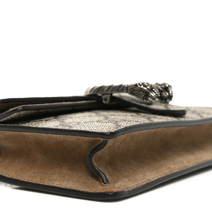 Gucci GG Supreme Monogram Super Mini Dionysus Shoulder Bag Taupe 8 of 10