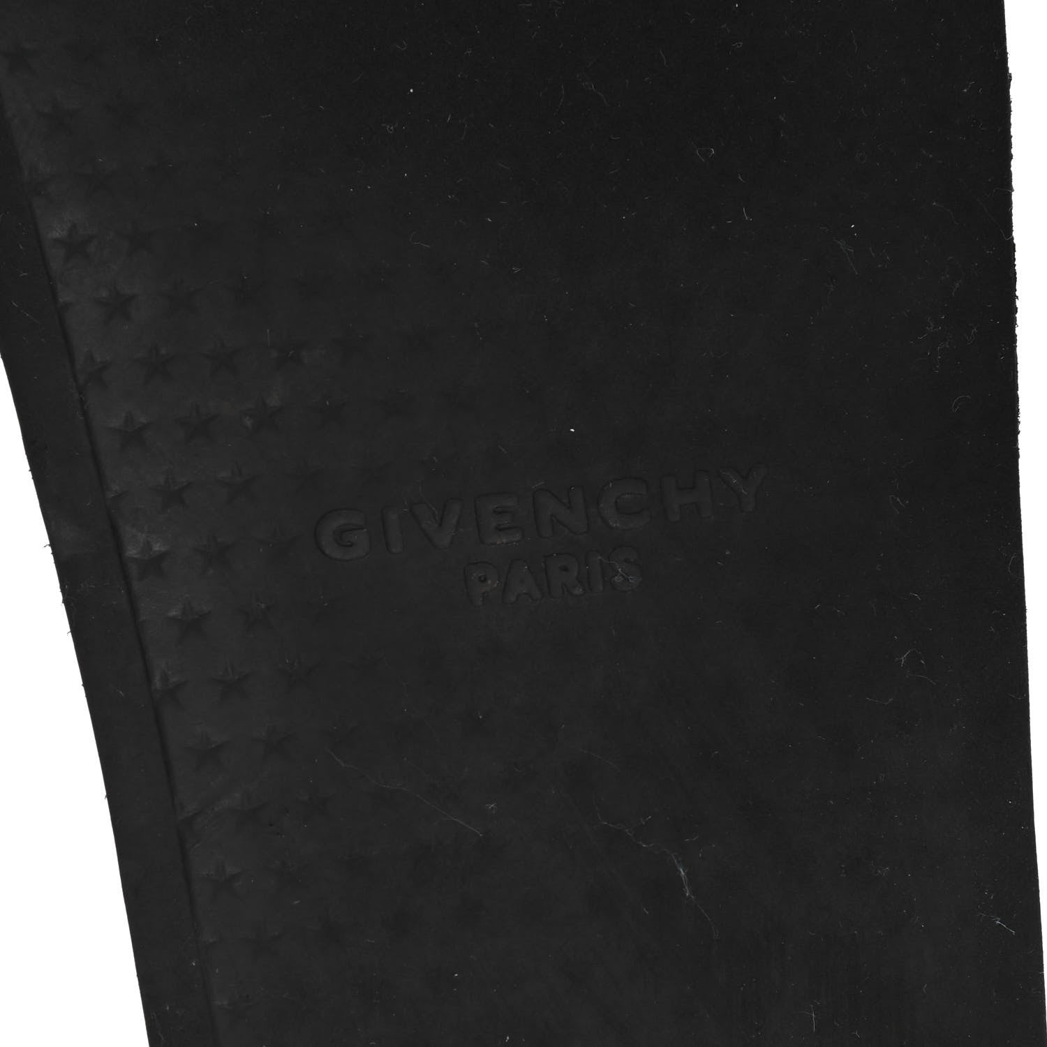 Givenchy Rubber Logo Pool Slide Sandals 38 Black 8 of 8