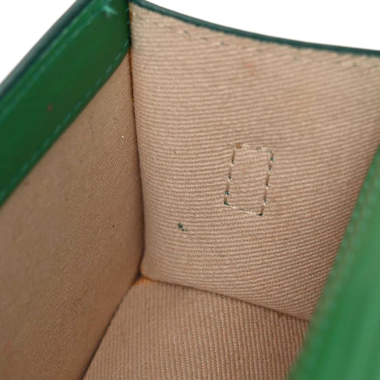 Smooth Calfskin Le Bambino Green