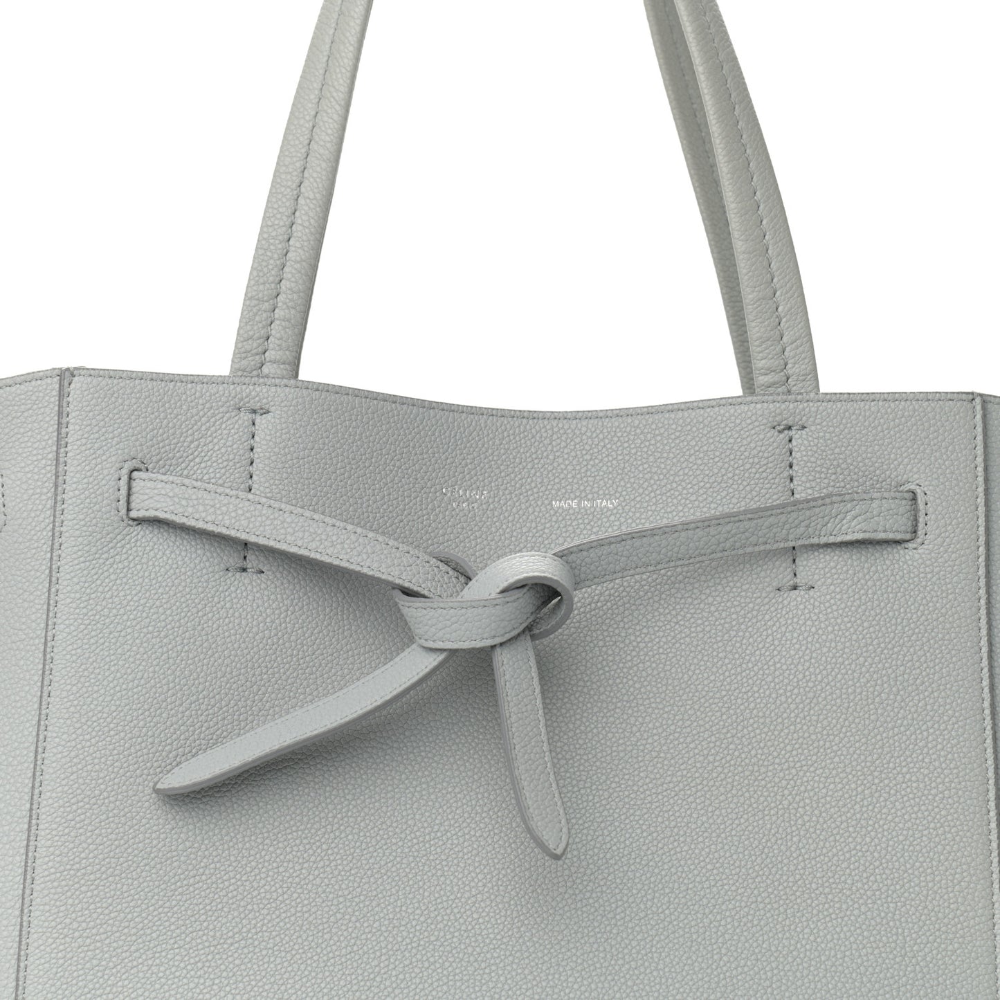 Soft Grained Calfskin Small Belt Cabas Phantom Mineral