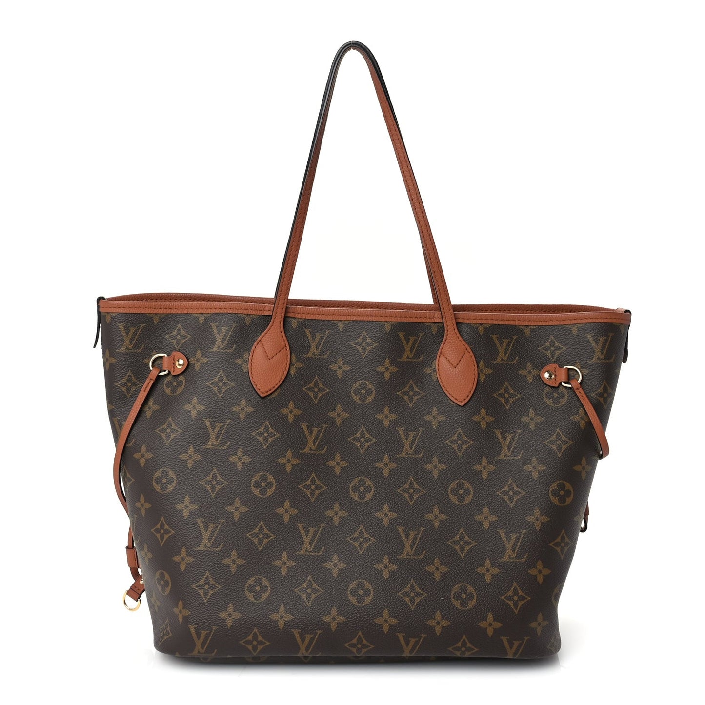 Monogram Calfskin Neo Neverfull Inside Out MM  Tan