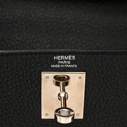 Hermes Togo Kelly Retourne 28 Black 6 of 16