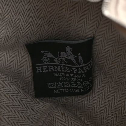 Hermes Canvas Bride-A-Brac Pouch Natural 5 of 8