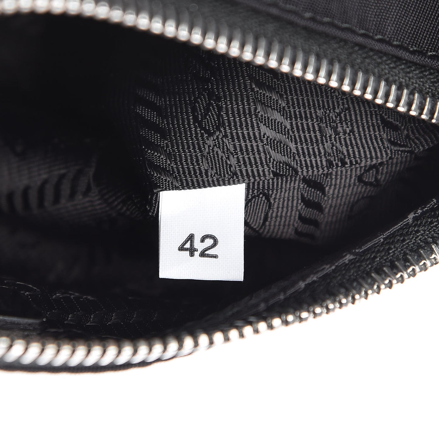 Tessuto Nylon Robot Chain Pouch Black