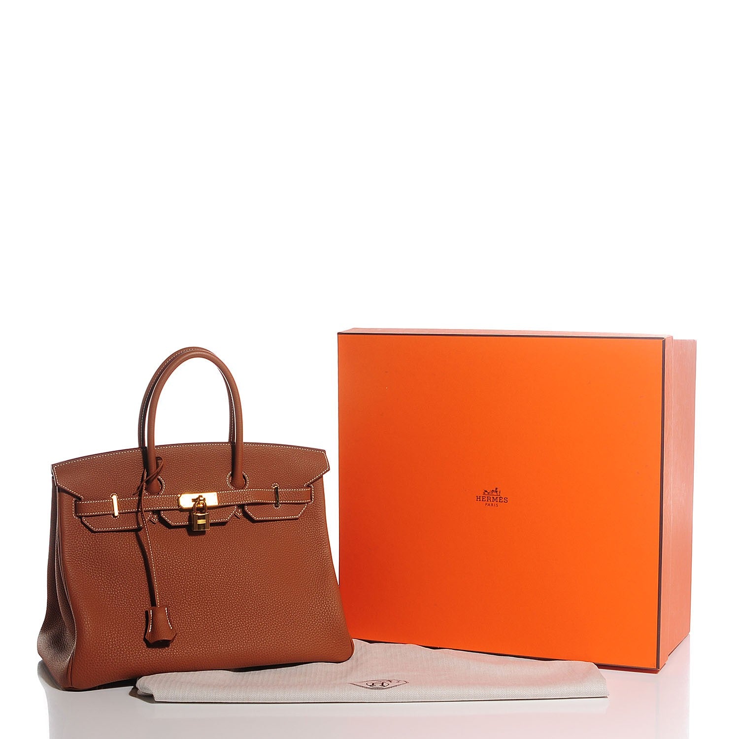 Hermes Togo Birkin 35 Gold 2 of 27