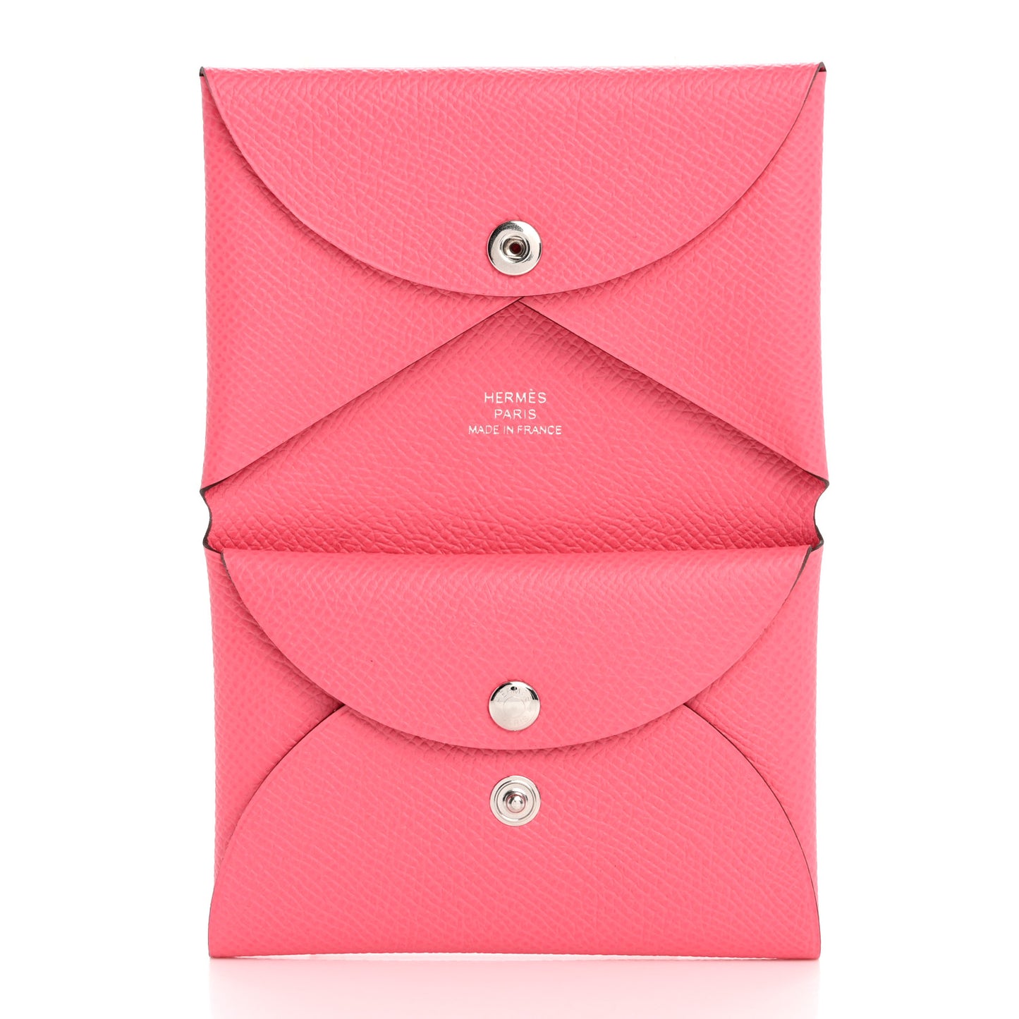 Epsom Calvi Duo Card Case Rose Azalee