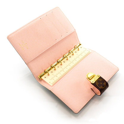Louis Vuitton Monogram Koala Small Ring Agenda Pink 6 of 8