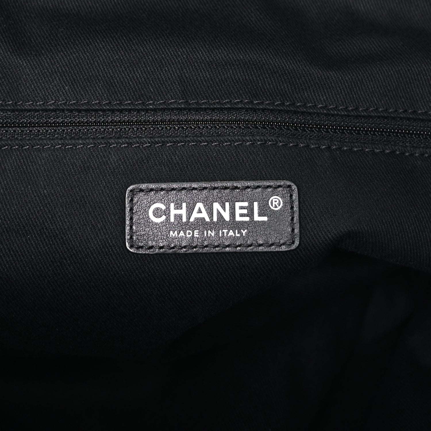 Chanel Canvas Small Double Face Tote  Black 5 of 8