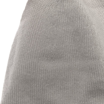 Chanel Cashmere Blend CC Beanie Hat White Navy Blue 10 of 10