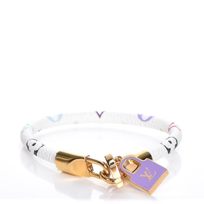 Louis Vuitton Monogram Multicolor Luck It Bracelet 19 White 1 of 6