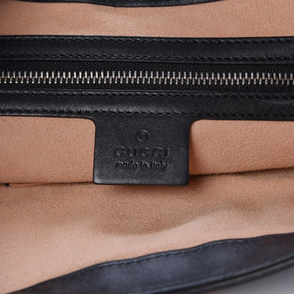 Gucci Calfskin Web Stripe Small Dionysus Hobo Black 6 of 11