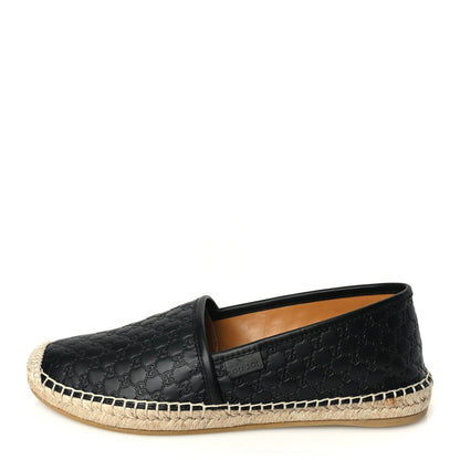 Gucci Microguccissima Signature Espadrilles 36 Black 1 of 9