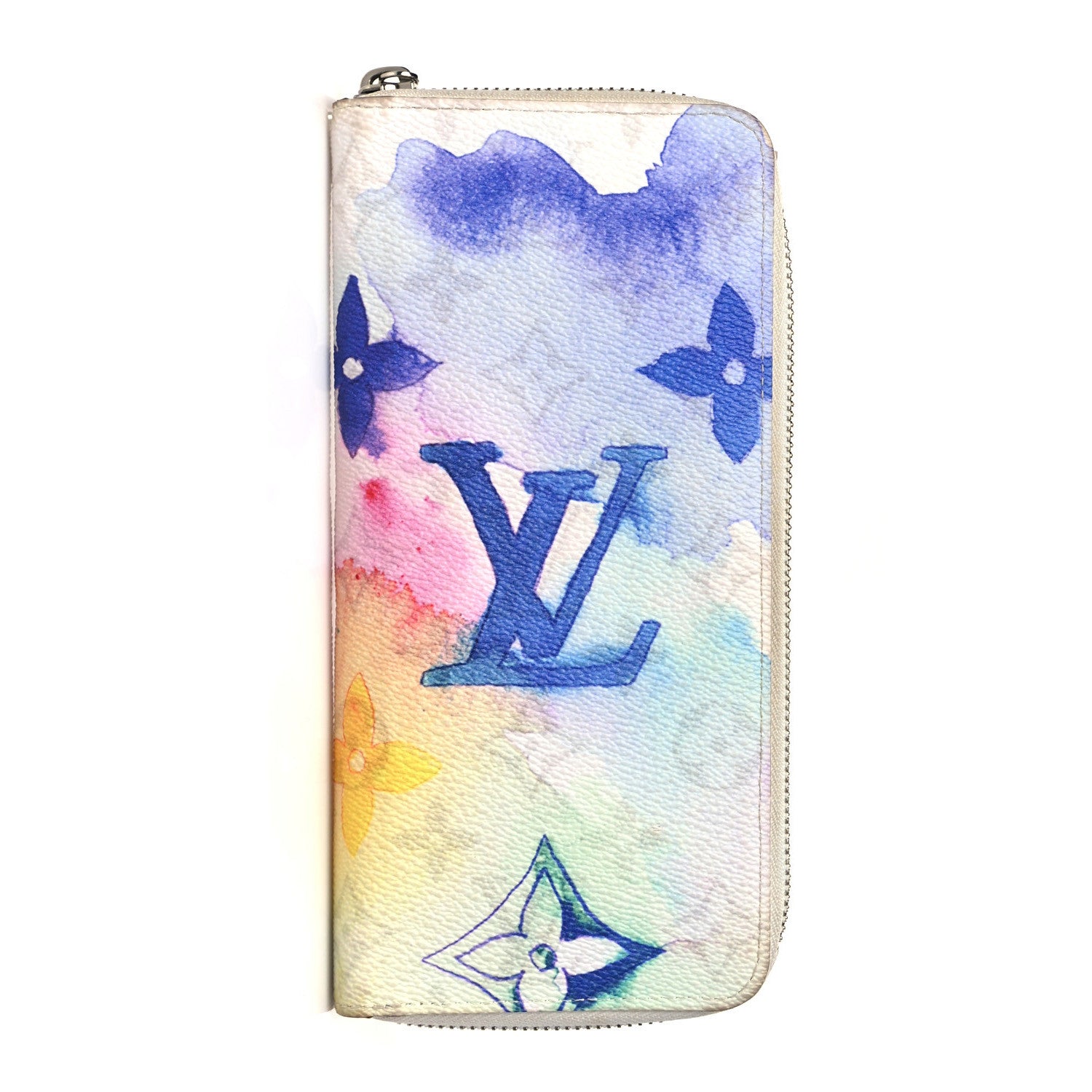 Louis Vuitton Monogram Watercolor Vertical Zippy Wallet 1 of 14