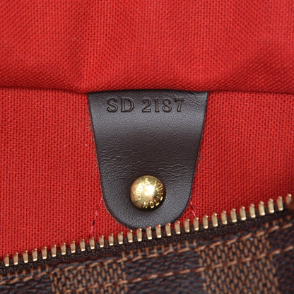 Louis Vuitton Damier Ebene Speedy Bandouliere 30 7 of 9