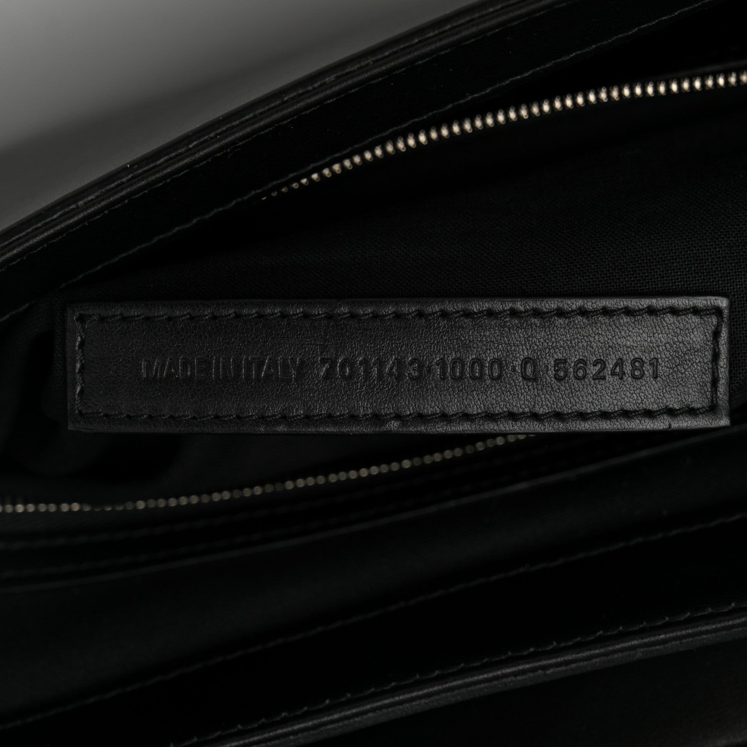 Balenciaga Smooth Calfskin Large Lindsay Shoulder Bag Black 7 of 10