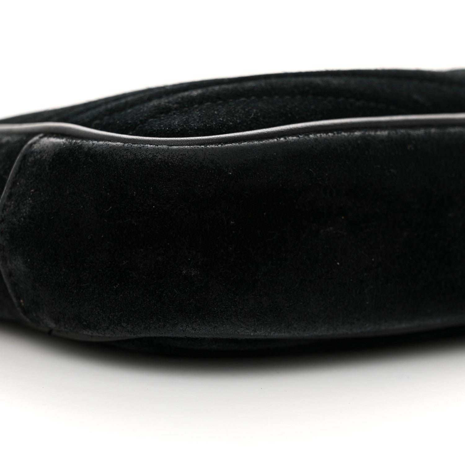 Saint Laurent Suede Matelasse Monogram Mini Lou Camera Bag Black 9 of 18