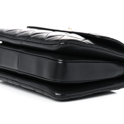 Chanel Lambskin Quilted Small Trendy CC Dual Handle Flap Bag Black 10 of 17