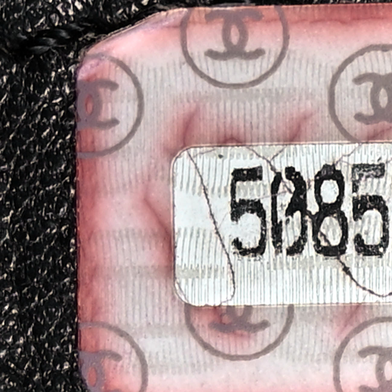 Chanel Caviar CC Shoulder Bag Black 6 of 9