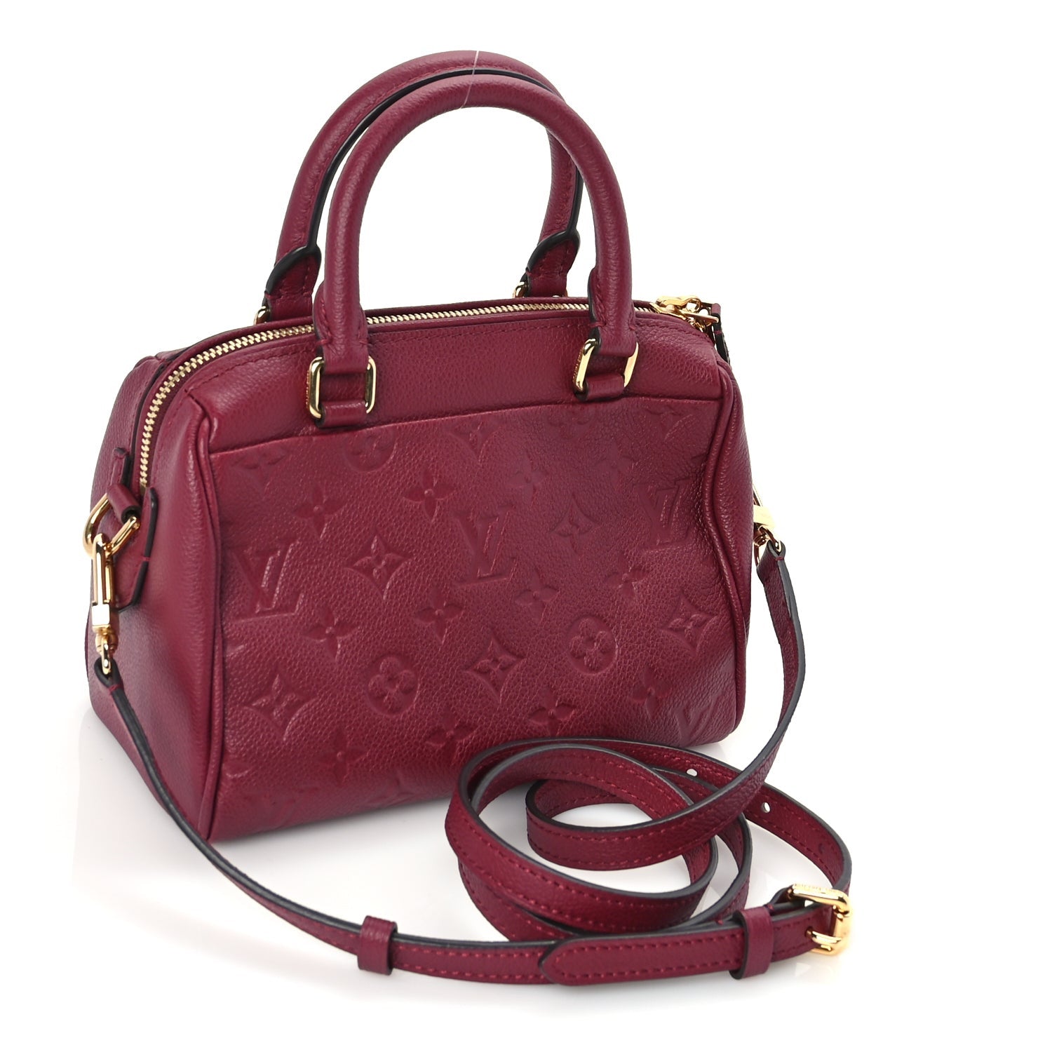 Louis Vuitton Empreinte Speedy Bandouliere 20 NM Raisin 2 of 8